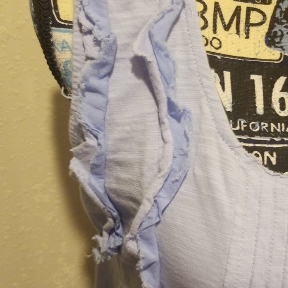 Umgee brand baby blue tank - Picture 3 of 6